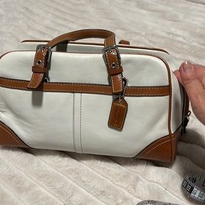 Leather Coach bag
